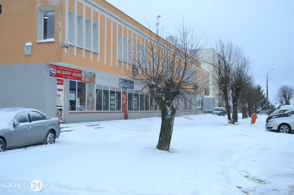 Kolno zasypane śniegiem (luty 2021)
