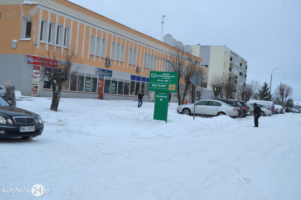Kolno zasypane śniegiem (luty 2021)
