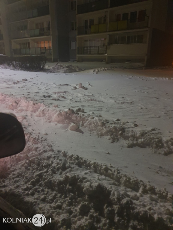 Kolno: śnieg, zawieje i zamiecie
