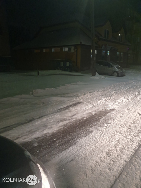 Kolno: śnieg, zawieje i zamiecie