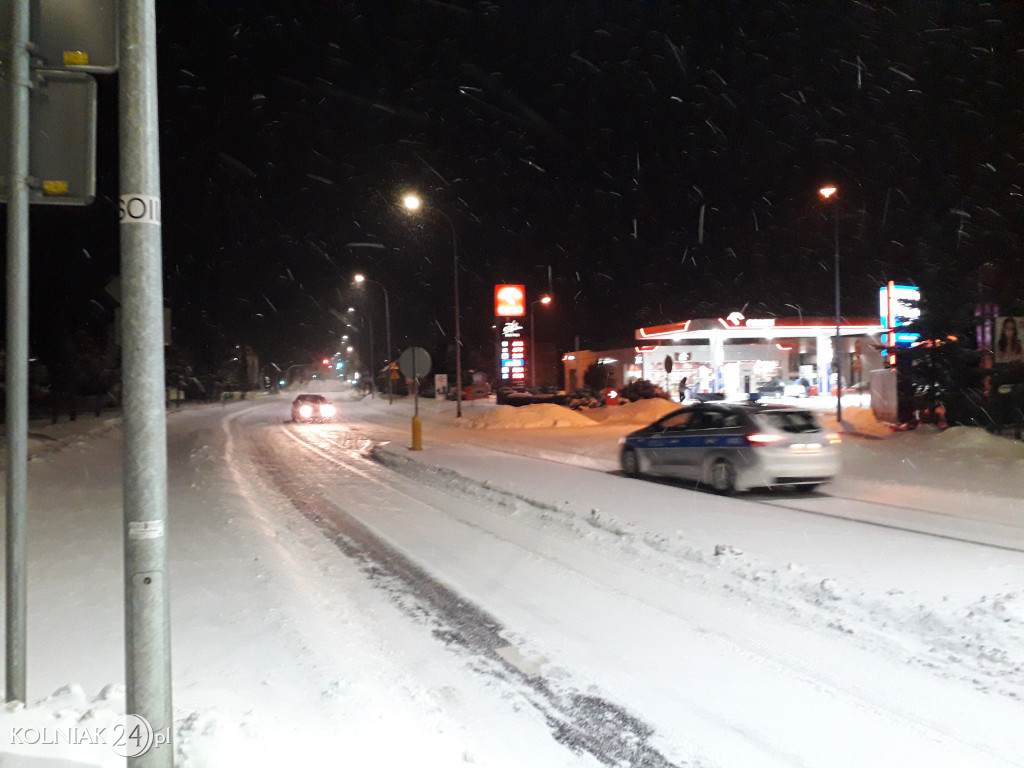 Kolno: śnieg, zawieje i zamiecie