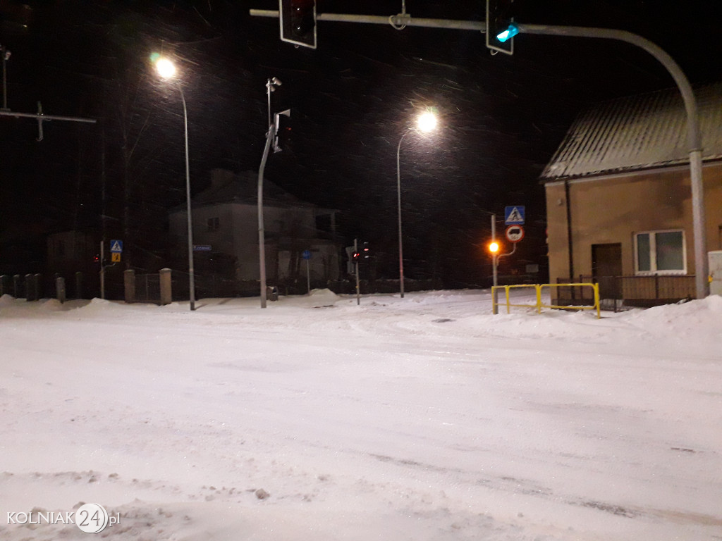 Kolno: śnieg, zawieje i zamiecie