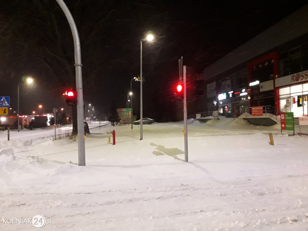 Kolno: śnieg, zawieje i zamiecie
