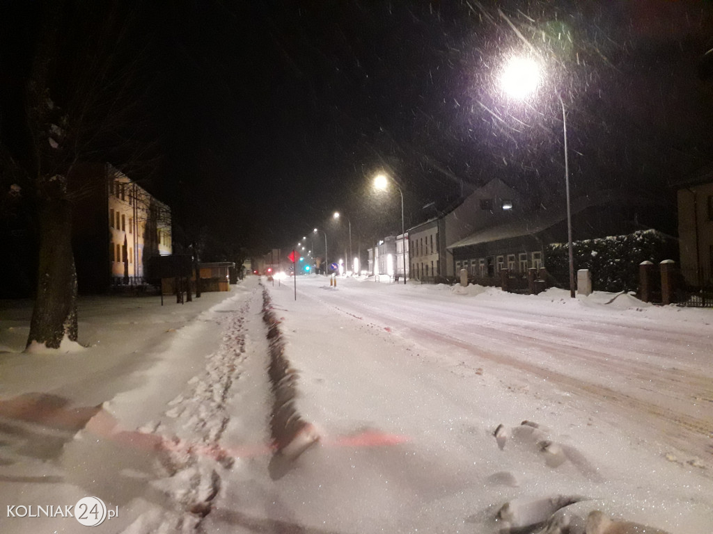 Kolno: śnieg, zawieje i zamiecie
