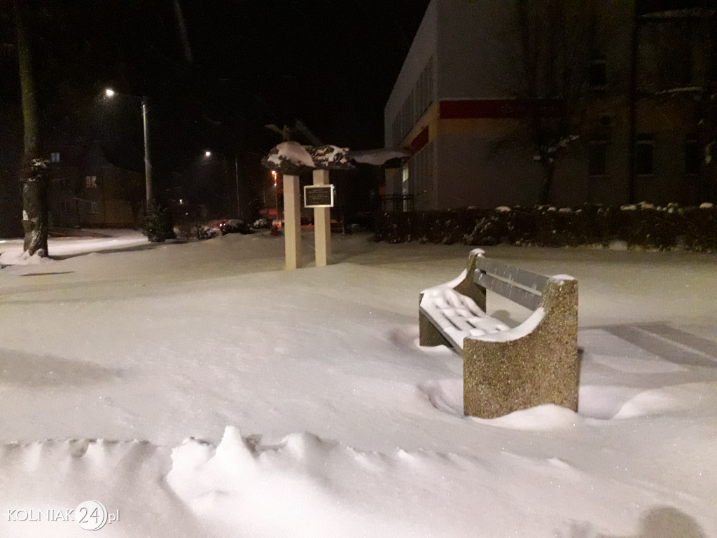 Kolno: śnieg, zawieje i zamiecie