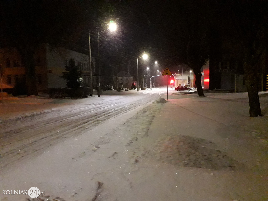 Kolno: śnieg, zawieje i zamiecie