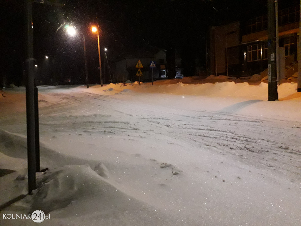 Kolno: śnieg, zawieje i zamiecie