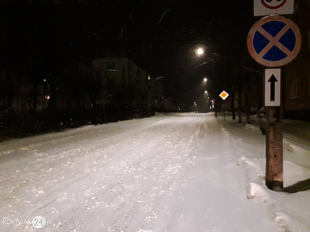 Kolno: śnieg, zawieje i zamiecie