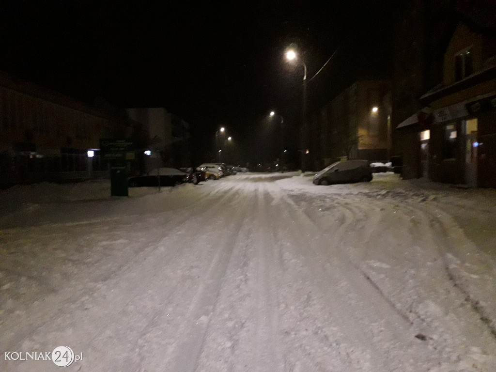 Kolno: śnieg, zawieje i zamiecie