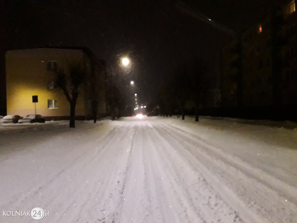 Kolno: śnieg, zawieje i zamiecie