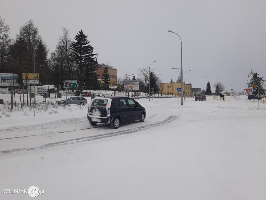 Kolno: śnieg, zawieje i zamiecie