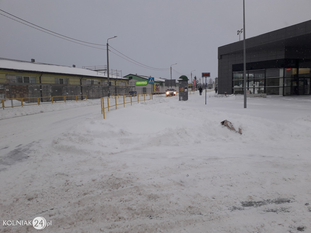 Kolno: śnieg, zawieje i zamiecie