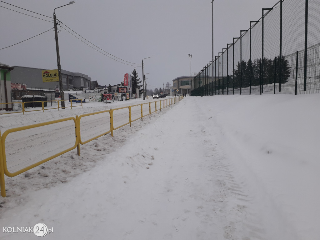 Kolno: śnieg, zawieje i zamiecie