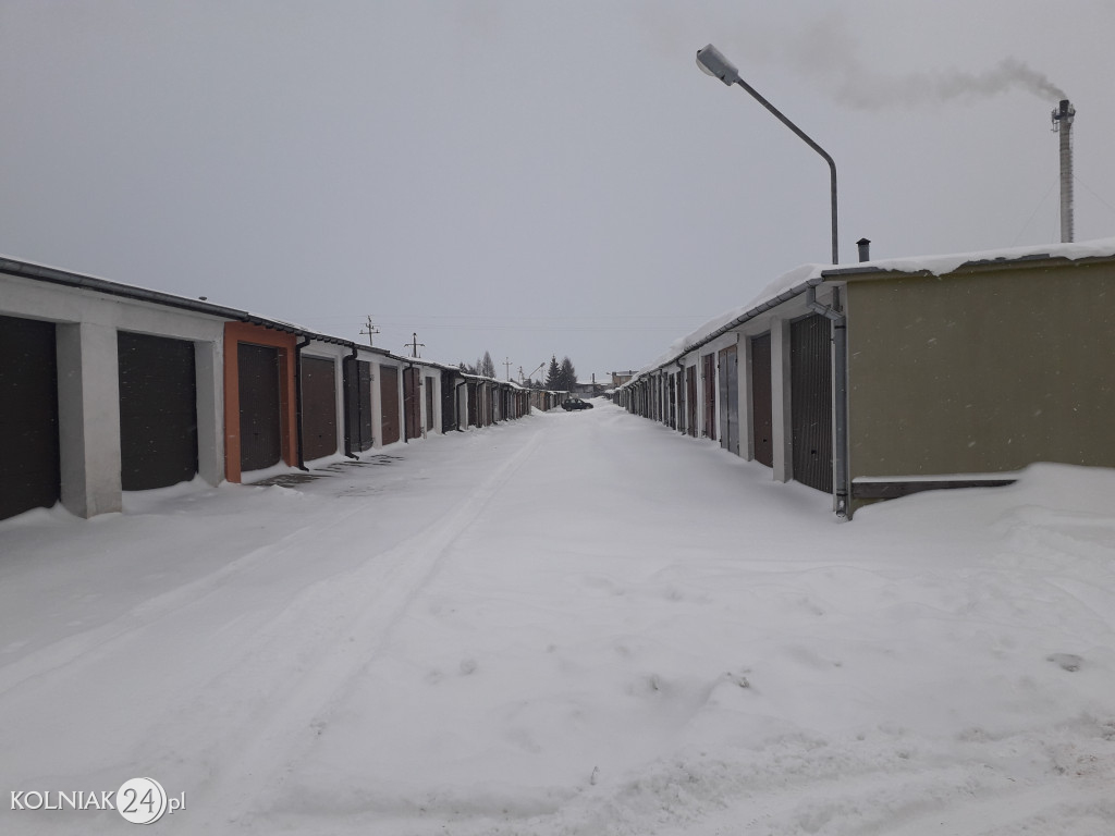 Kolno: śnieg, zawieje i zamiecie