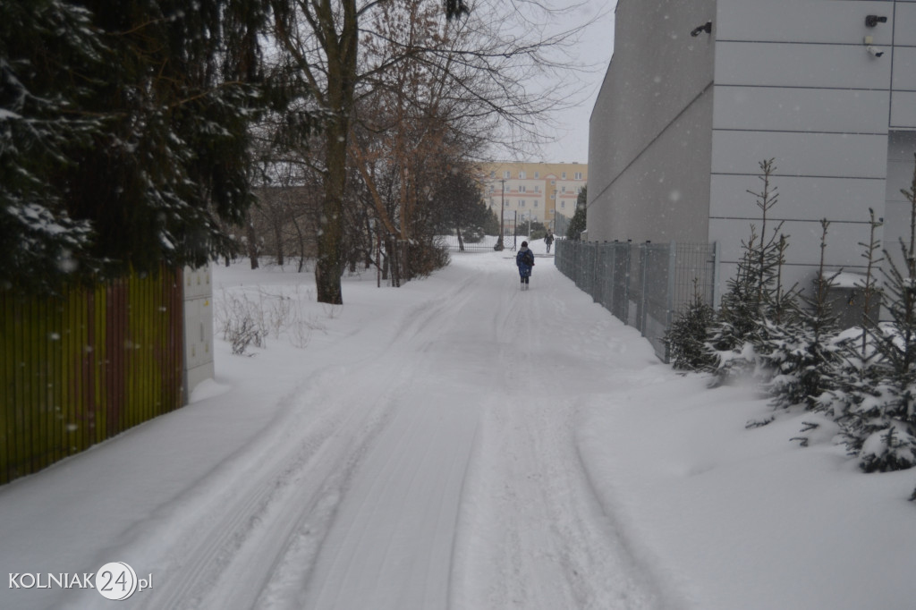 Kolno: śnieg, zawieje i zamiecie