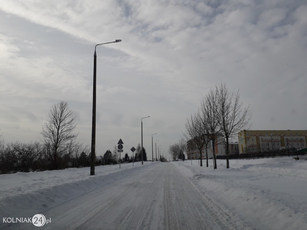 Pługi na ulicach Kolna