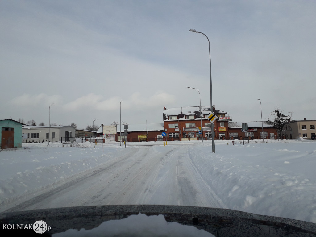 Pługi na ulicach Kolna