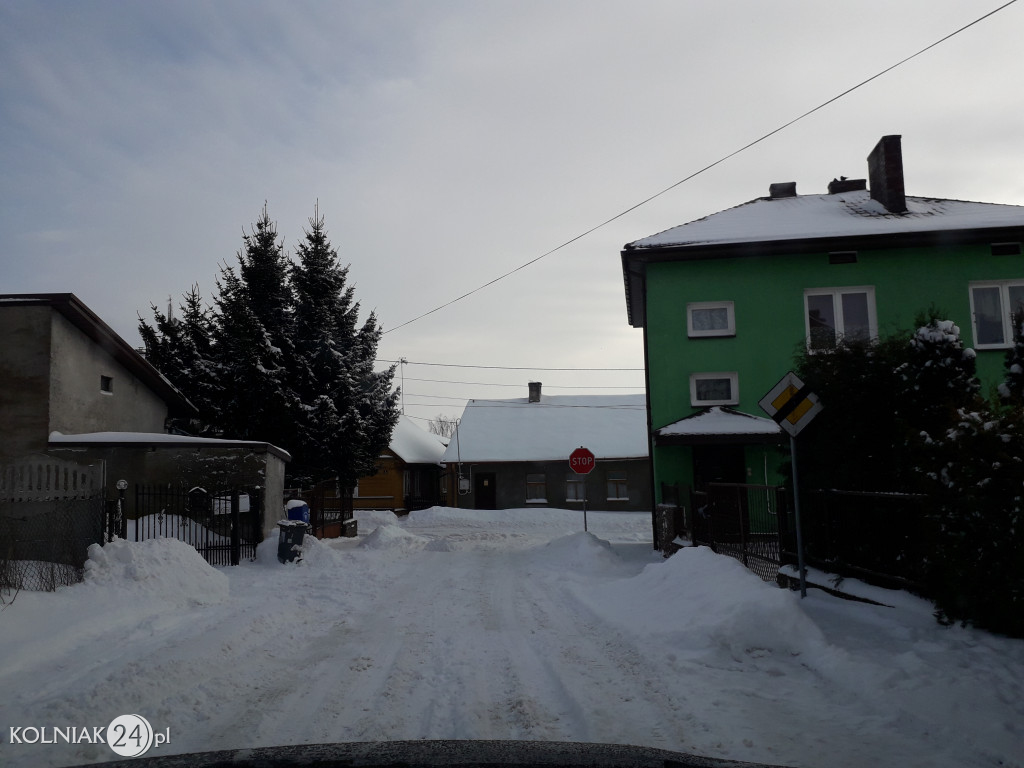 Pługi na ulicach Kolna