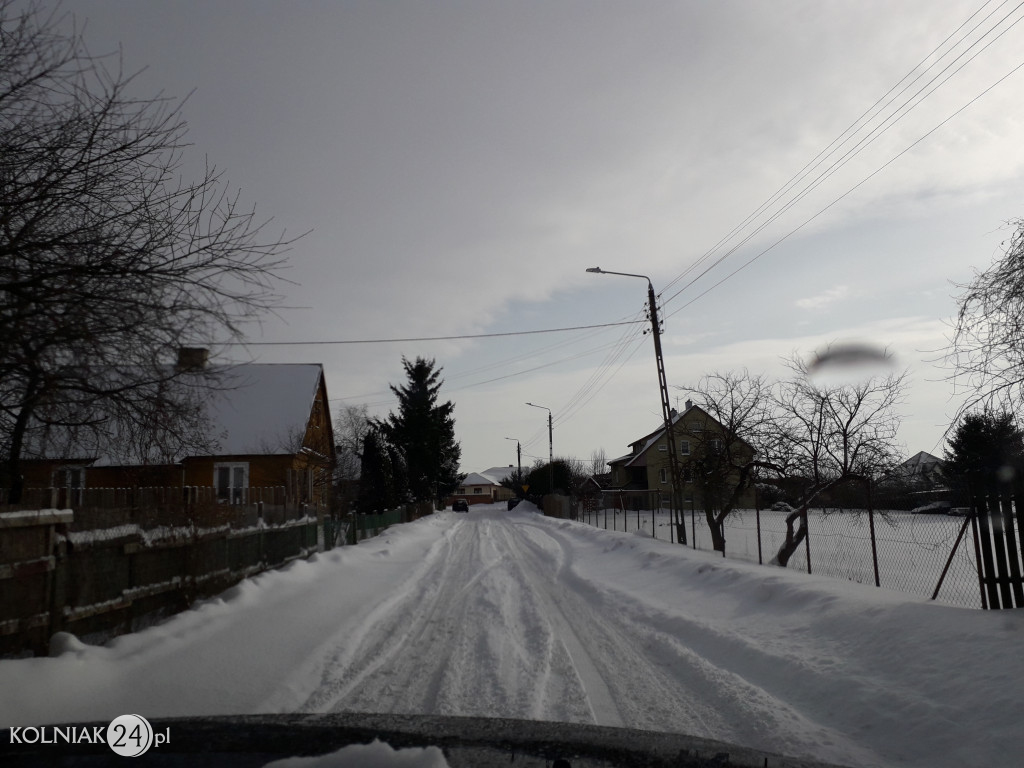 Pługi na ulicach Kolna