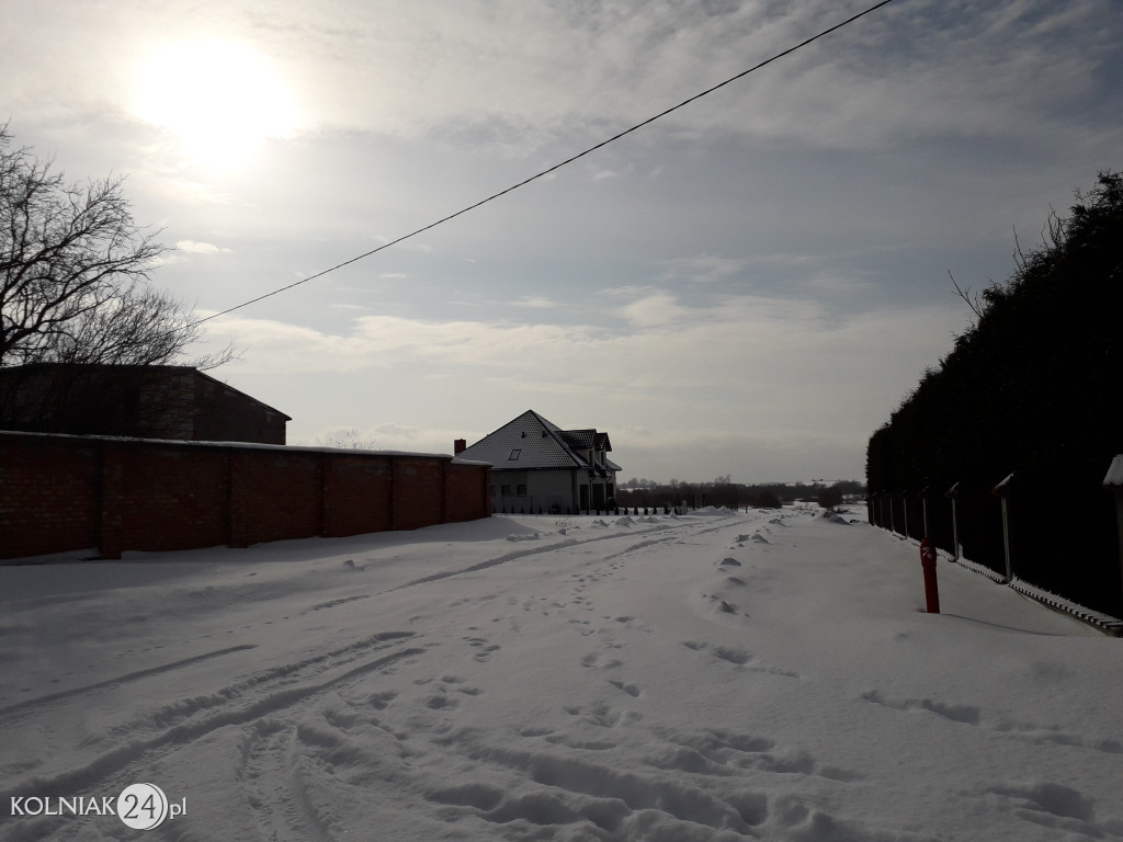 Pługi na ulicach Kolna