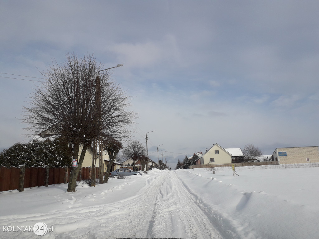 Pługi na ulicach Kolna