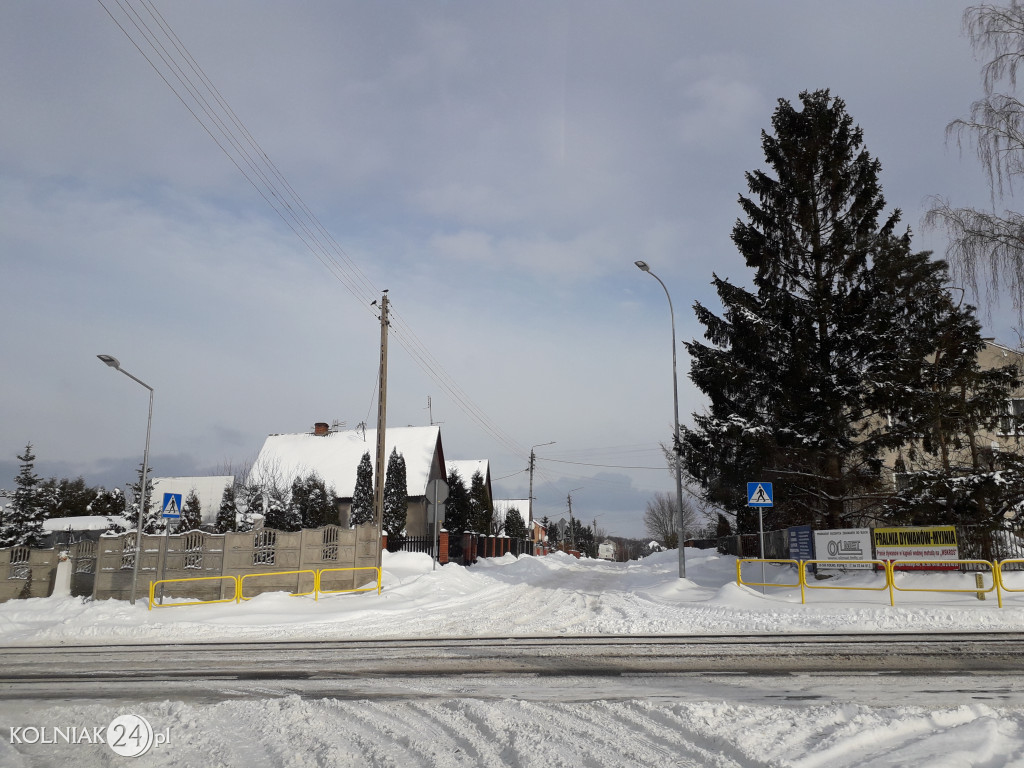 Pługi na ulicach Kolna