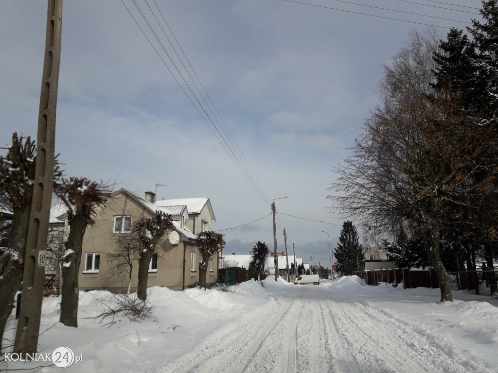 Pługi na ulicach Kolna