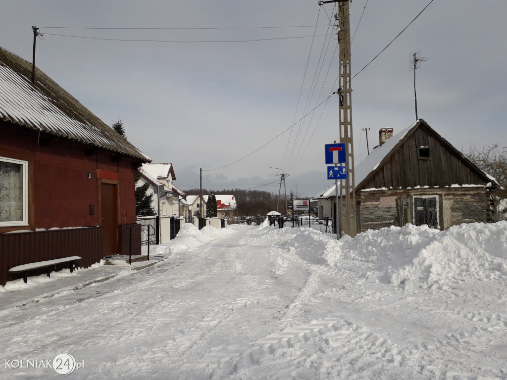 Pługi na ulicach Kolna