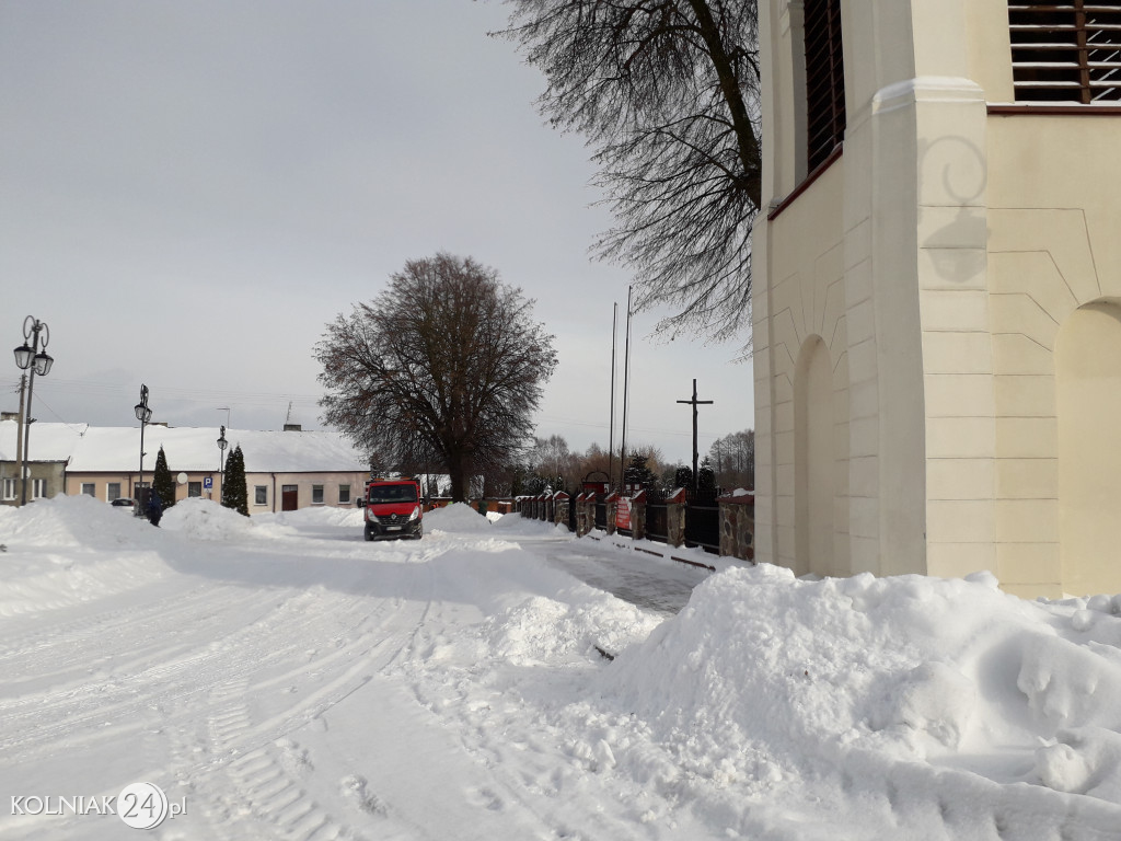 Pługi na ulicach Kolna