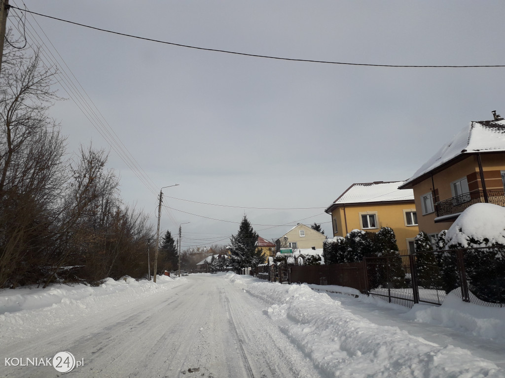 Pługi na ulicach Kolna