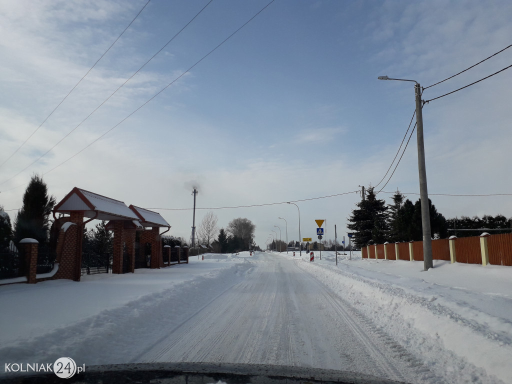 Pługi na ulicach Kolna