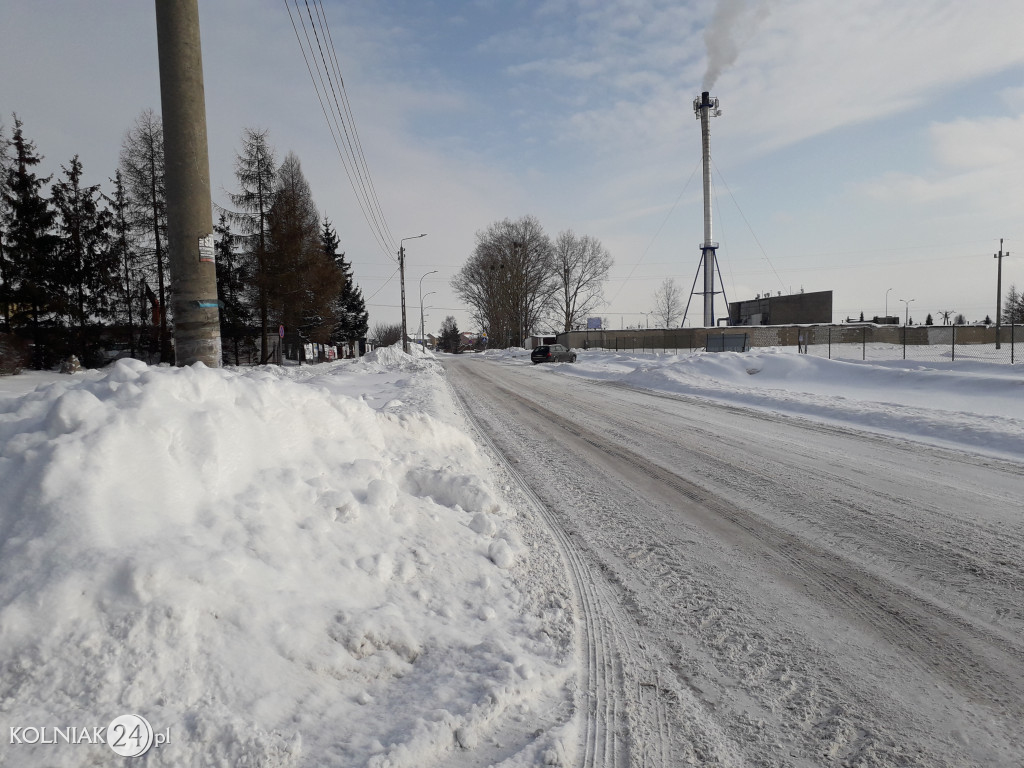 Pługi na ulicach Kolna
