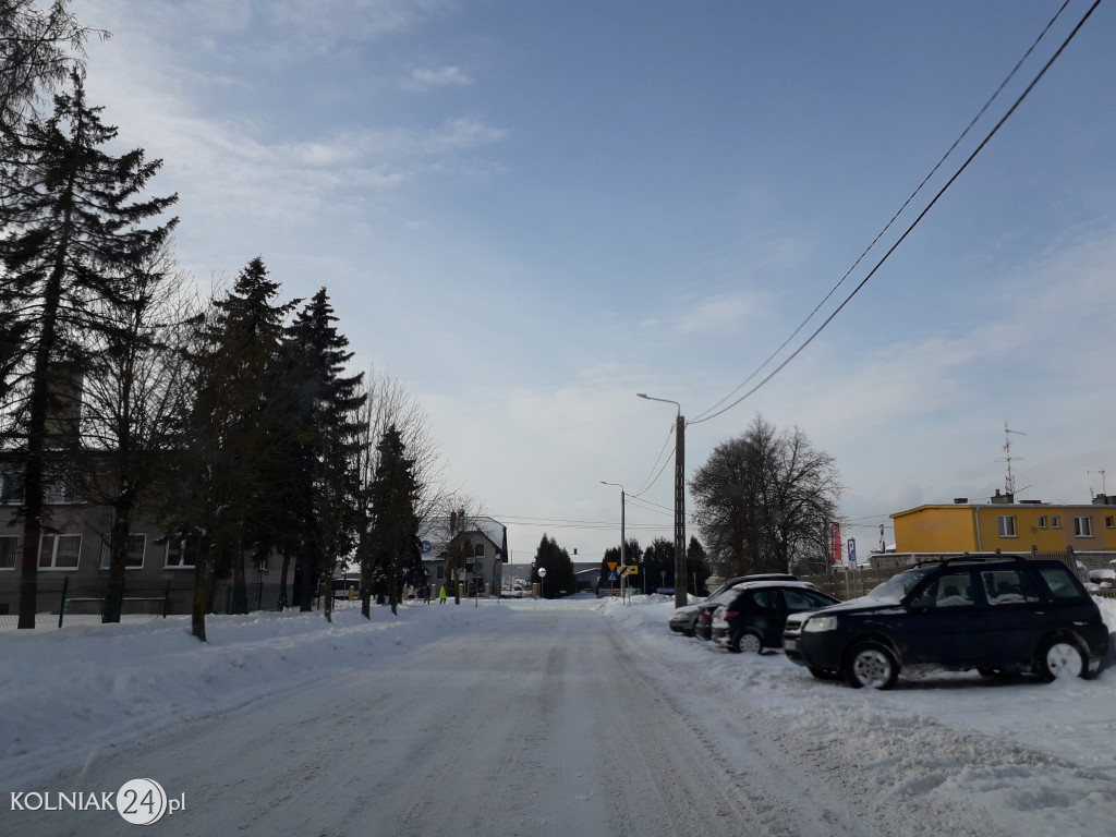 Pługi na ulicach Kolna