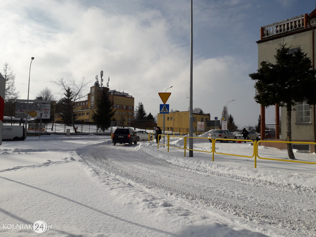 Pługi na ulicach Kolna