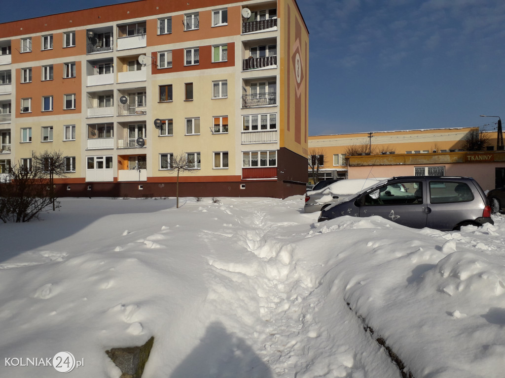 Pługi na ulicach Kolna