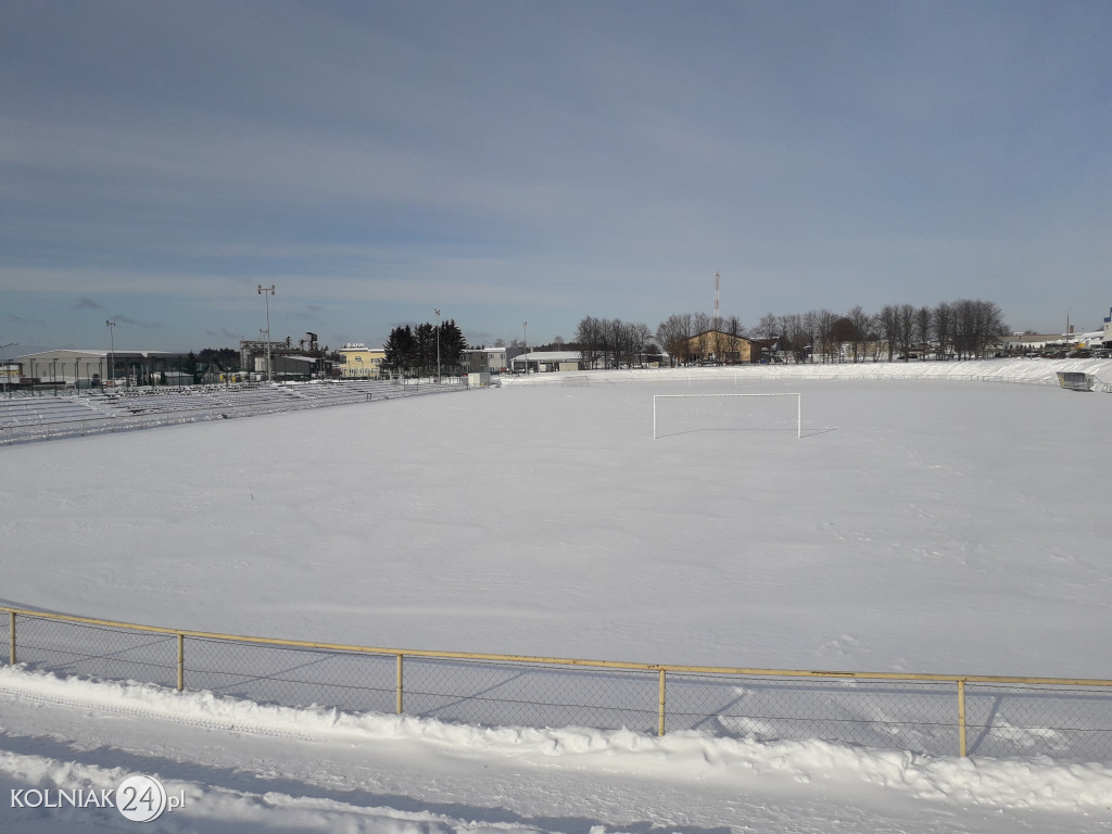 Stadion miejski w zimie