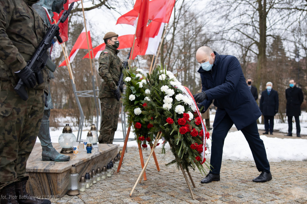 Marszałek oddał hołd Żołnierzom Wyklętym