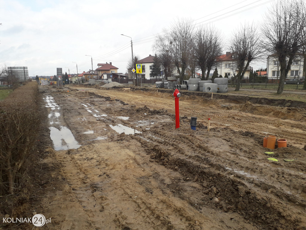 Zalało ulicę M. Konopnickiej