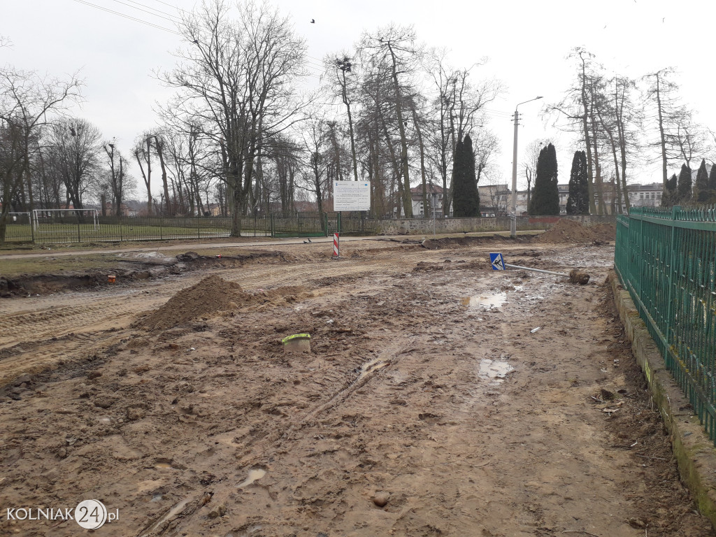 Zalało ulicę M. Konopnickiej