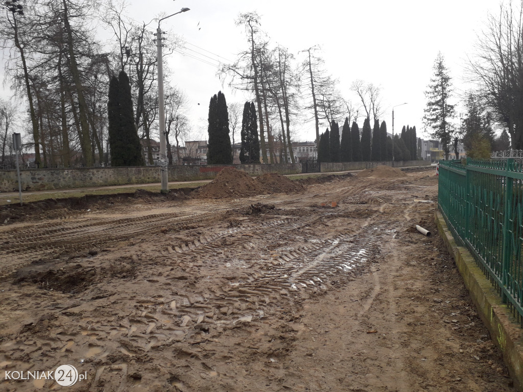 Zalało ulicę M. Konopnickiej