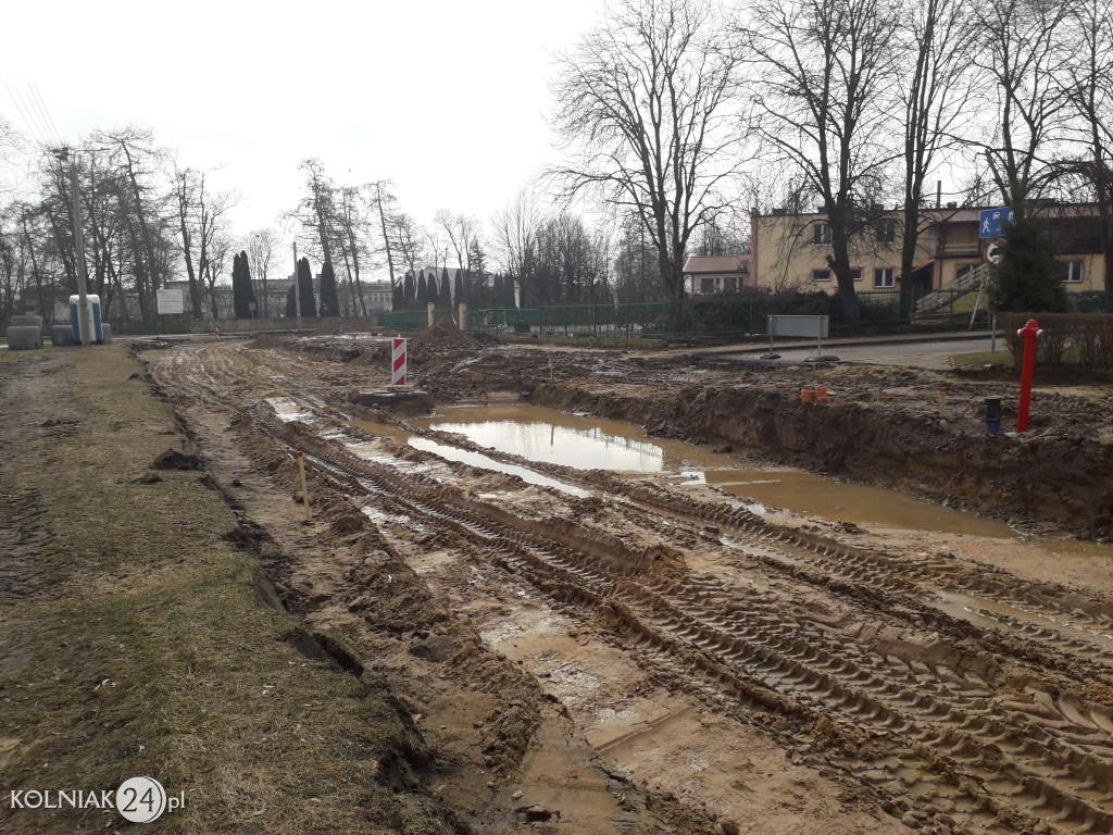 Zalało ulicę M. Konopnickiej