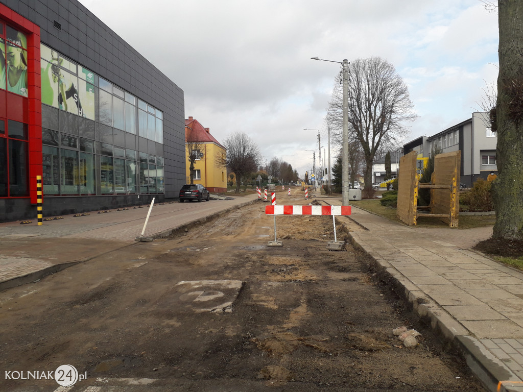 Zalało ulicę M. Konopnickiej