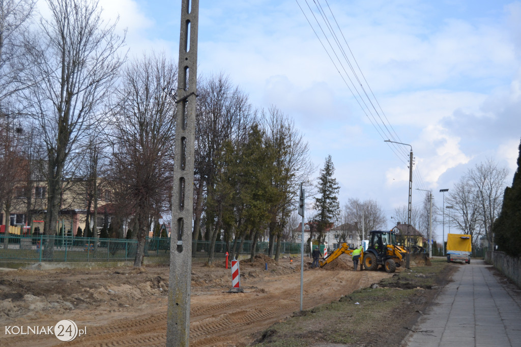 Na Konopnickiej praca wre