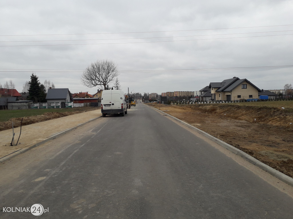 Kolno: Postępy prac na ulicy Konopnickiej
