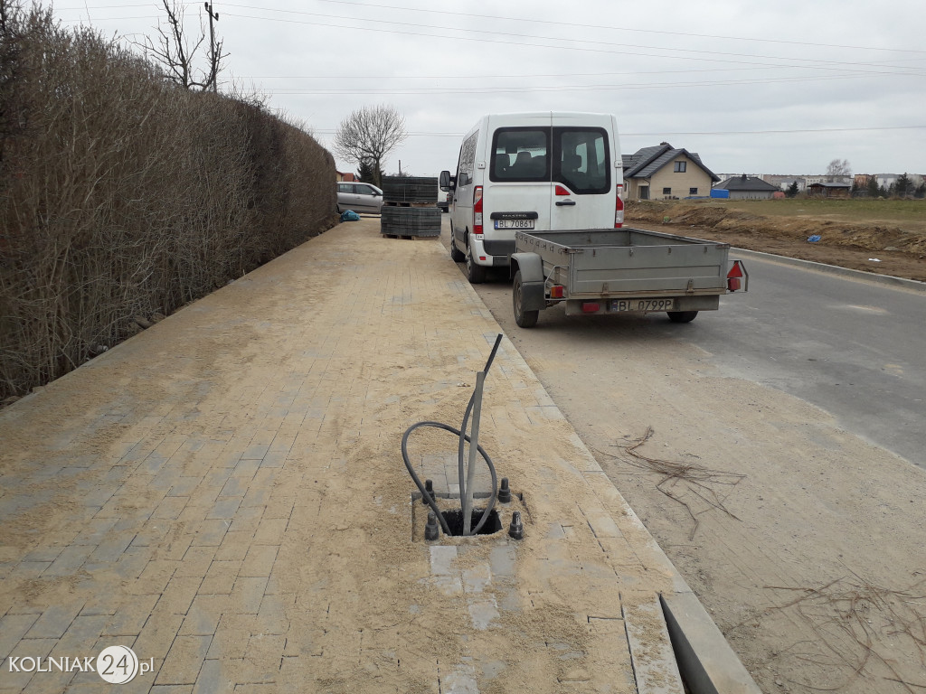 Kolno: Postępy prac na ulicy Konopnickiej
