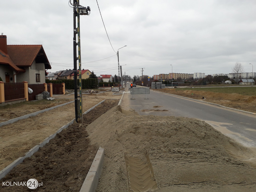 Kolno: Postępy prac na ulicy Konopnickiej