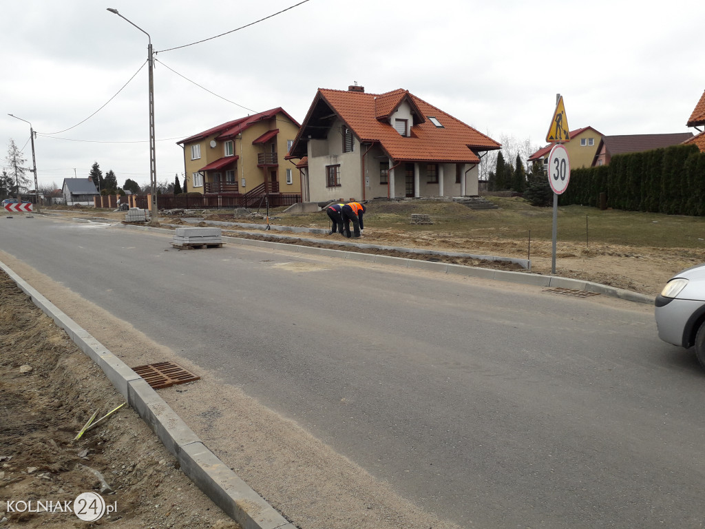 Kolno: Postępy prac na ulicy Konopnickiej