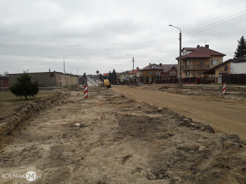 Kolno: Postępy prac na ulicy Konopnickiej