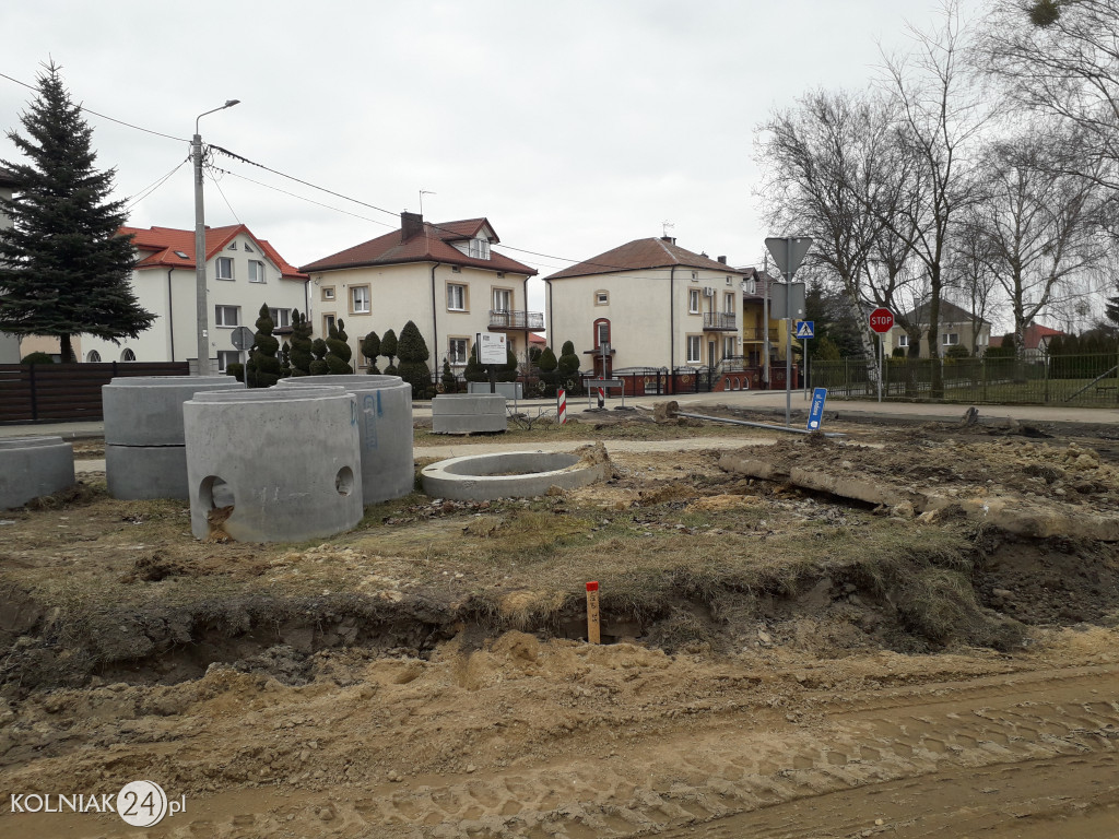 Kolno: Postępy prac na ulicy Konopnickiej