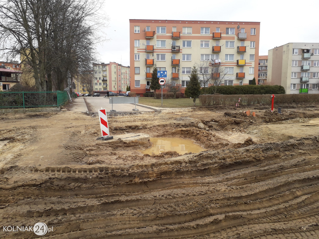 Kolno: Postępy prac na ulicy Konopnickiej